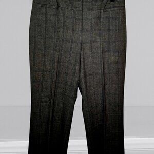 Quiet pattern, tailored ease, everyday polish slacks.